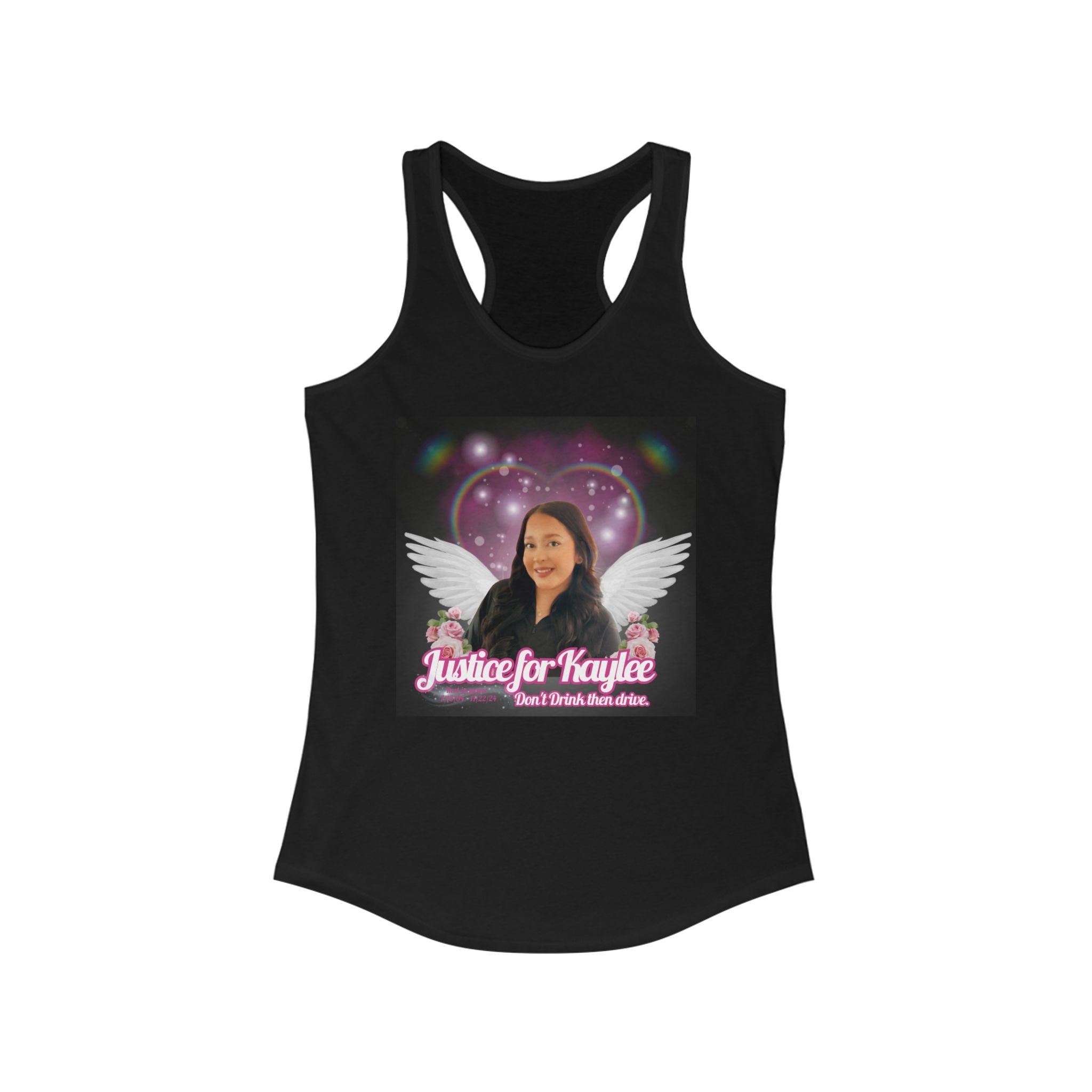 Justice for Kaylee Racerback Tank, Memorial Tank Top, Awareness Apparel, Gift for Remembrance, Summer Casual Top